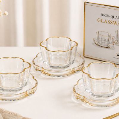 Glass Cup Set &ndash; Elegant Design