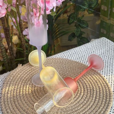 كاس زجاجي لتقديم المشروبات الباردة