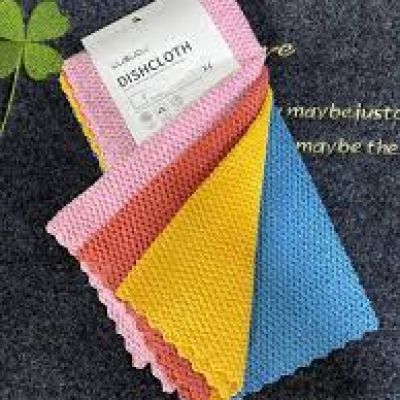 فوط مطبخ متعددة الألوان عالية الامتصاص