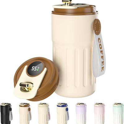 Digital 304 Stainless Steel Thermal Flask, 460 ml