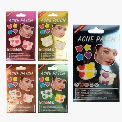 PARCHES HIDROCOLOIDES PARA ACN&Eacute; CON FORMAS SURTIDAS