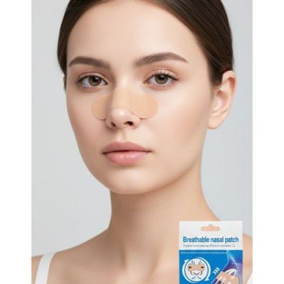 Anti Snoring Nose Strips, Safe and Effective Nose Patch for Better Breathing, Pack of 6