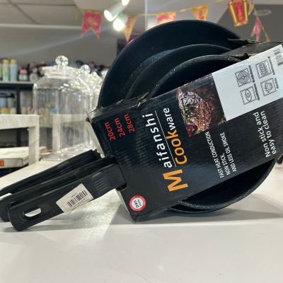 طقم مقلاة اسود 28.24.20