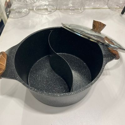 حلة جرانيت مقسمة 28سم 