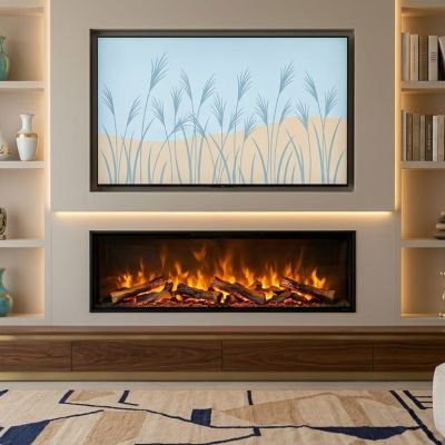 3D heater for decoration