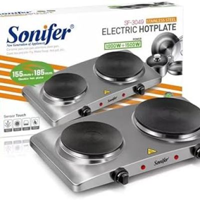 سخان كهربائي للطهي مزدوج من ماركة Sonifer