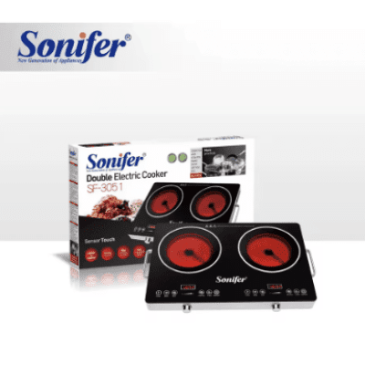 سخان كهربائي للطهي مزدوج من ماركة Sonifer