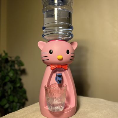 Water Dispenser Cartoon Simulation Lovely Kids Drinking Fountain Educational Home Scene Pretend Play Kitchen Appliance