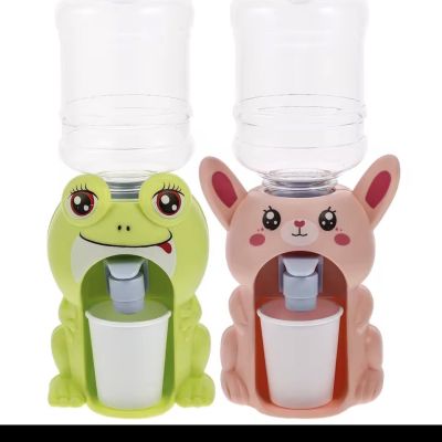 Water Dispenser Cartoon Simulation Lovely Kids Drinking Fountain Educational Home Scene Pretend Play Kitchen Appliance