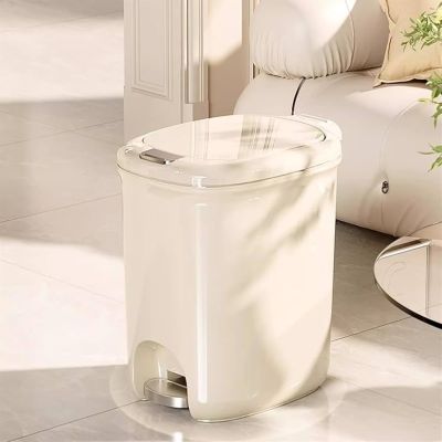 Silm Bathroom trash can with Lid