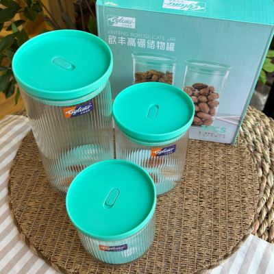 Kitchen Storage Container Set Practical containers designed to keep kitchen essentials fresh and organized.