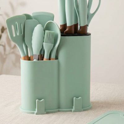 Upgrade your culinary space with the ultimate kitchen essential Premium Silicone Kitchen Utensil Set