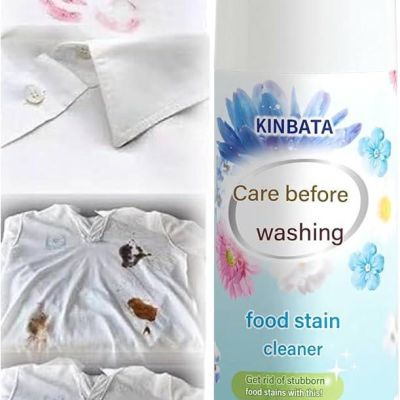 ✨ Fabric Stain Remover Spray Powerful cleaning formula designed to remove tough stains with ease. Perfect for clothes, collars & everyday fabric care. Fresh scent with quick and effective results 🌸