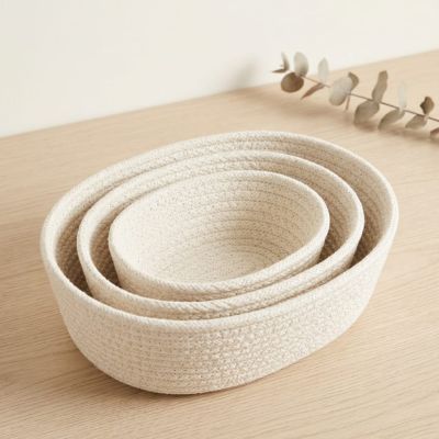 Your Space,Sorted  Keep things neat in style. This adorable woven basket fits perfectly in any corner of your home