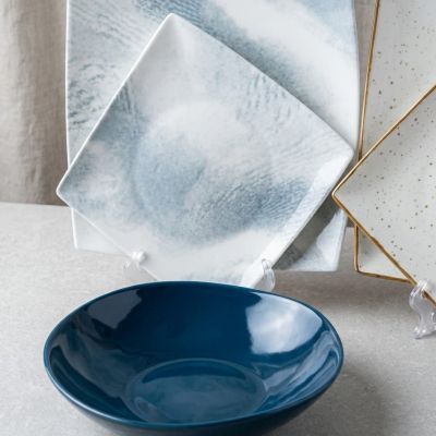 Elevate your dining experience. 🍽️ ​Artisan-crafted ceramic pieces designed for modern elegance