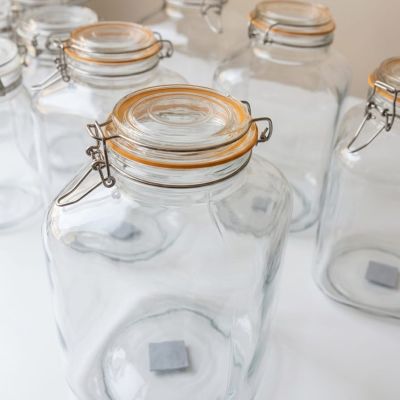 Airtight storage for your kitchen staples.