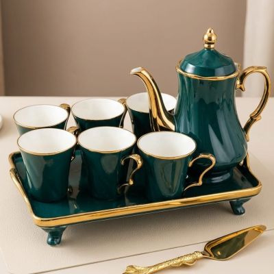 Sophistication in every sip. Shop this luxury tea set now."