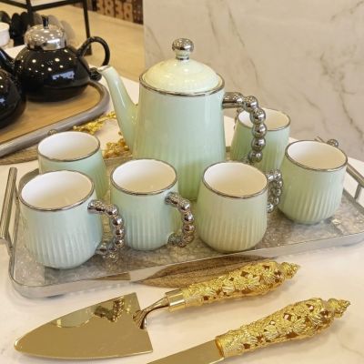 Sophistication in every sip. Shop this luxury tea set now."