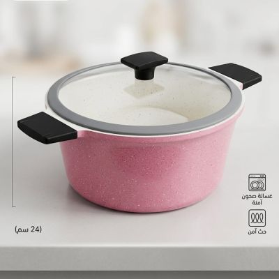 Upgrade your kitchen essentials. 🍳 Discover the perfect blend of performance and aesthetics with our latest granite-look pot. Durable, stylish, and built for your everyday meals.