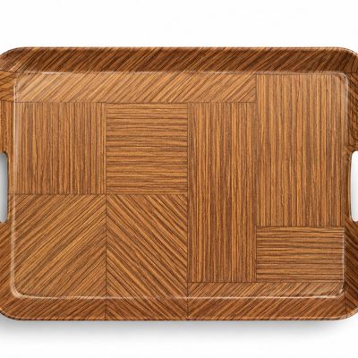 Premium Melamine Serving Tray Durable, lightweight, and easy to clean. Perfect for serving drinks, snacks, and desserts. العربي صينية تقديم ميلامين فاخرة متينة، خفيفة الوزن، وسهلة التنظيف. مثالية لتقديم المشروبات والوجبات الخفيفة والحلويات