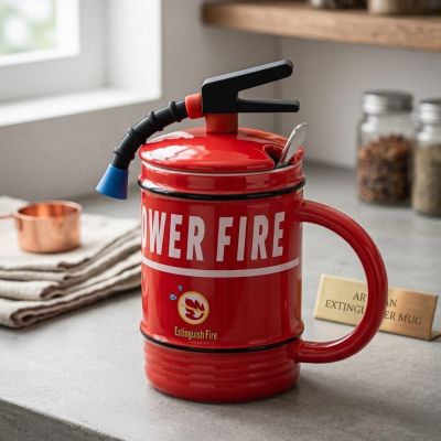 مج "طفاية الحريق" من مجموعة أرتيزان Artisan Extinguisher Mug