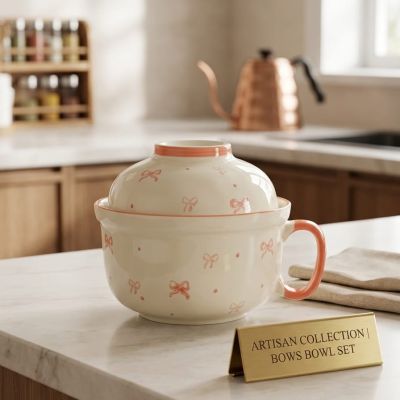 طقم أوعية "الفيونكات" من مجموعة أرتيزان&  Artisan Collection | Bows Bowl Set