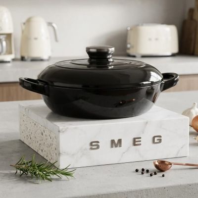 قدر (وعاء طهي) سميج 26 سم 7 لتر  SMEG Cookware Pot