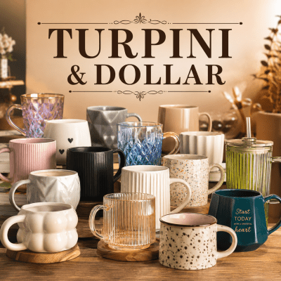 Mugs for drinks 